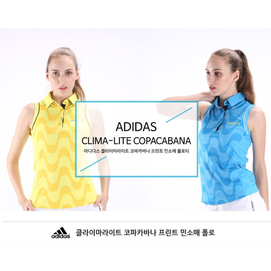 ADIDAS Women's Sleeveless Golf Wear - Baju Golf Wanita