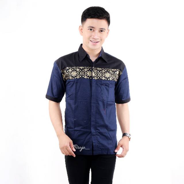 BAJU BATIK PRIA KOMBINASI PROMO