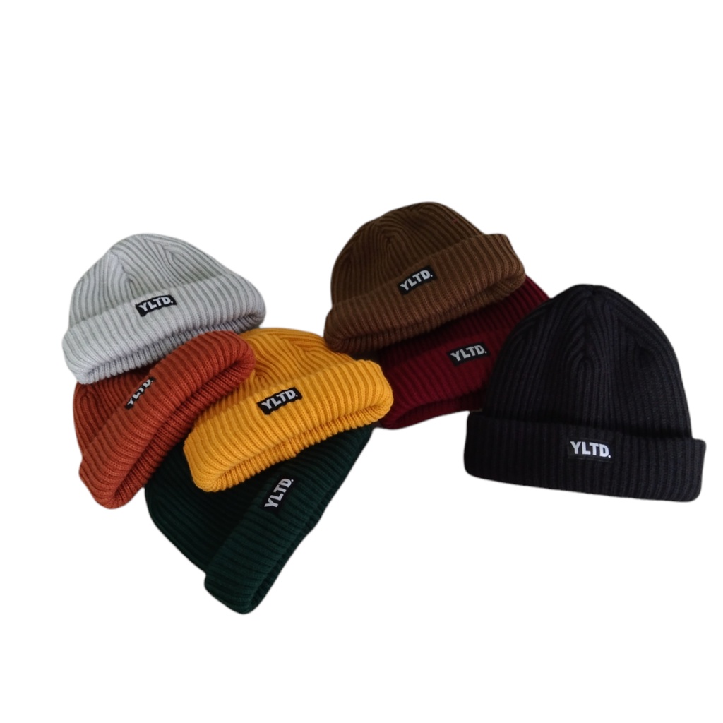 Kupluk Pria YLTD Original / Kupluk Beanie Distro Hat Unisex