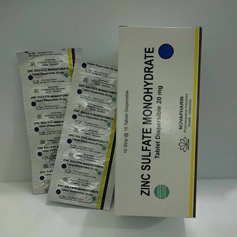 Zinc Sulfate Monohydrate 20mg