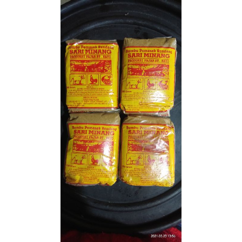 

Bumbu sari minang asli padang 1kg 85rbu