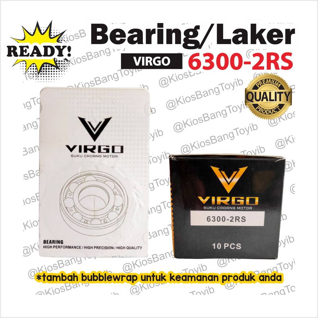 Bearing Laker 6300 ★VIRGO★ As Roda Depan Mio Jupiter Vega Shogun Smash