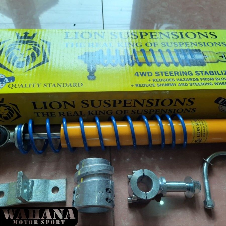 Lion Suspensions Steering Damper Shock Steer Shock Stir Jeep CJ7 CJ 7