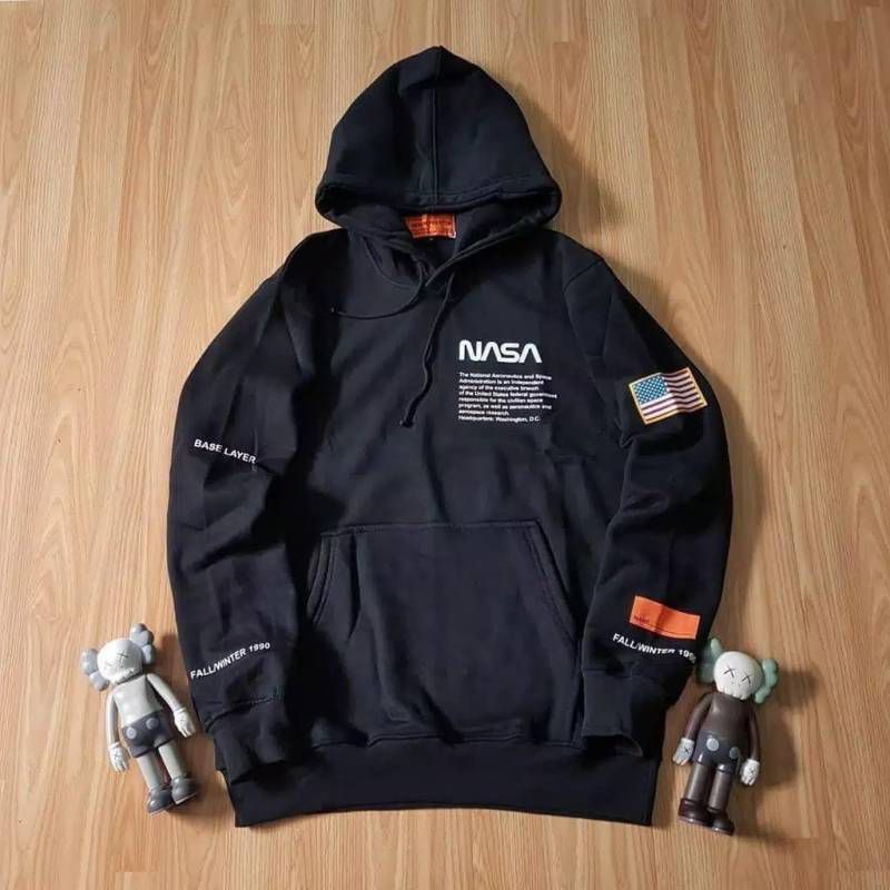 HOODIE NASA PRIA|| HODIE PRIA WANITA BAHAN FLEECE PREMIUM