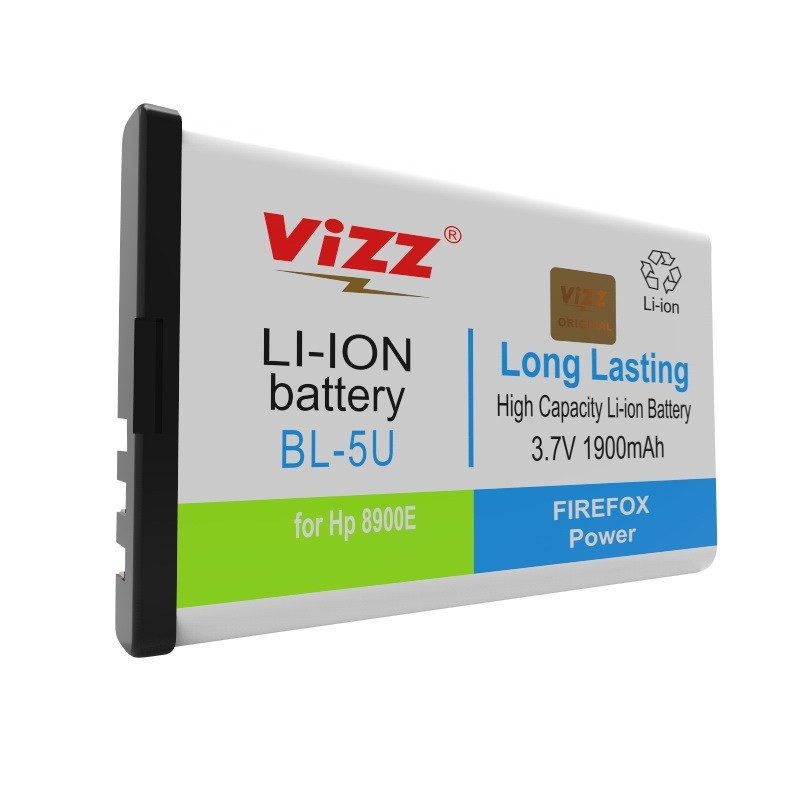 Vizz Baterai NOKIA BL5U / 8900E Original