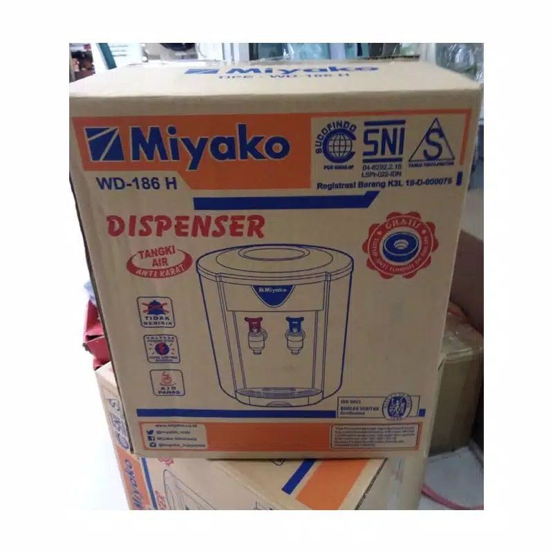 Dispenser Miyako Hot & Normal  WD-186H-2
