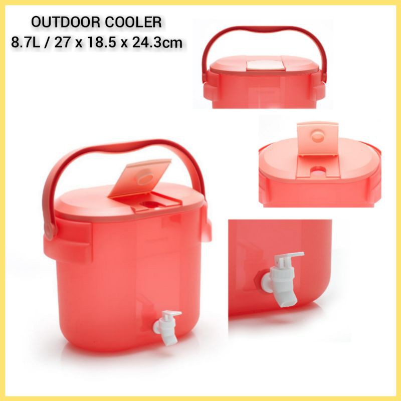 PROMO OUTDOOR COOLER TUPPERWARE ORIGINAL