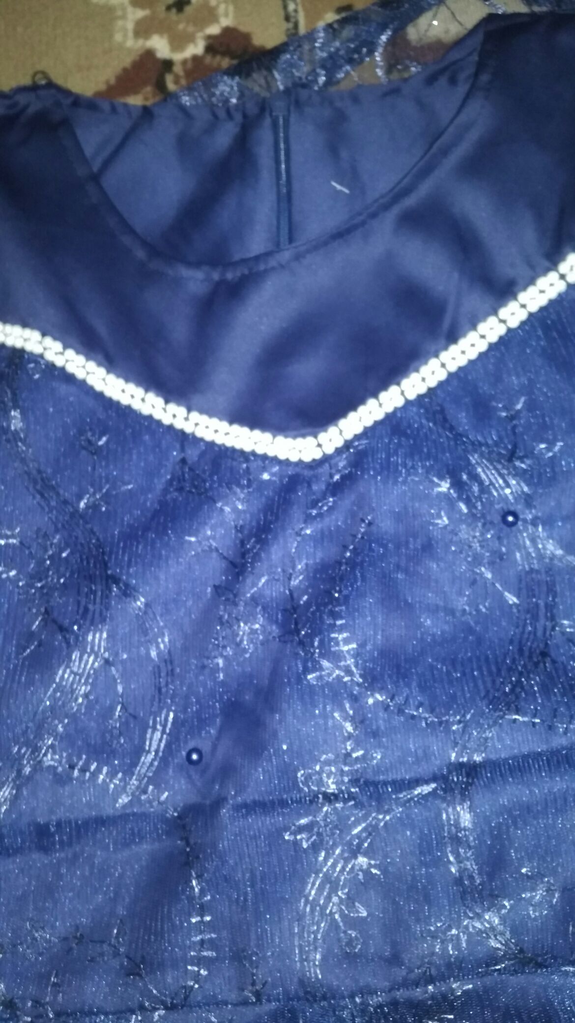 New Arrival !!! Shopashop Solo Batik Kebaya Couple Indigo Aplikasi Payet