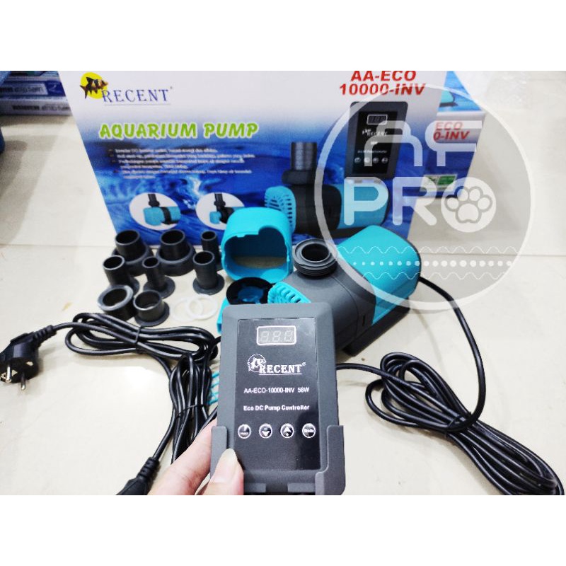 Pompa kolam aquarium AC DC INVERTER RECENT AA ECO 10000