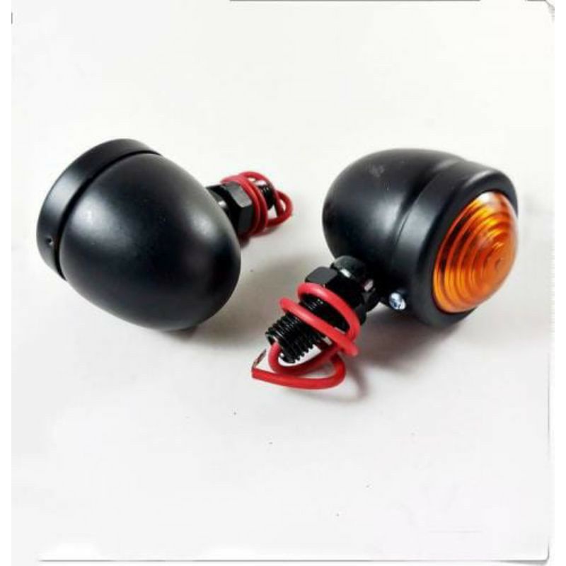 Lampu sen - sen sein bulat clasik klasik universal 2pcs