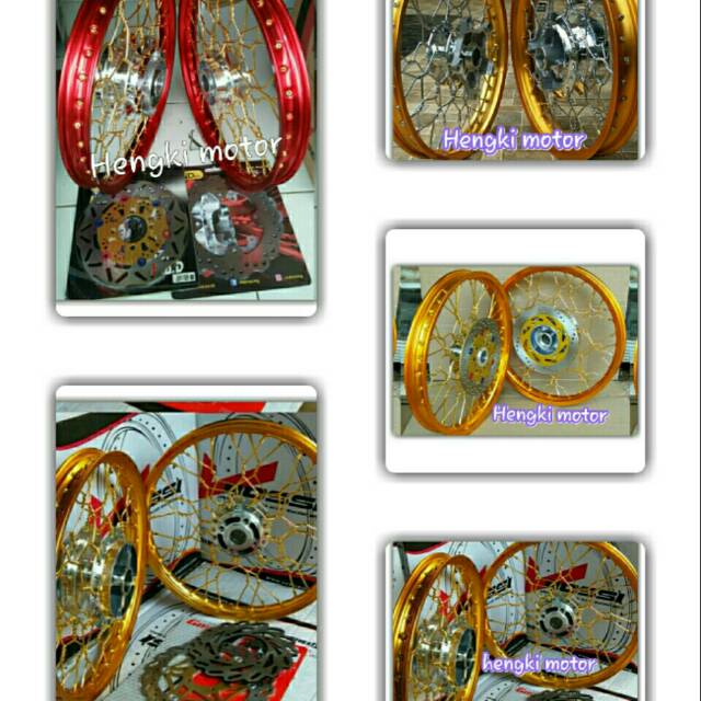 Velg jari jari ninja R dan ninja RR