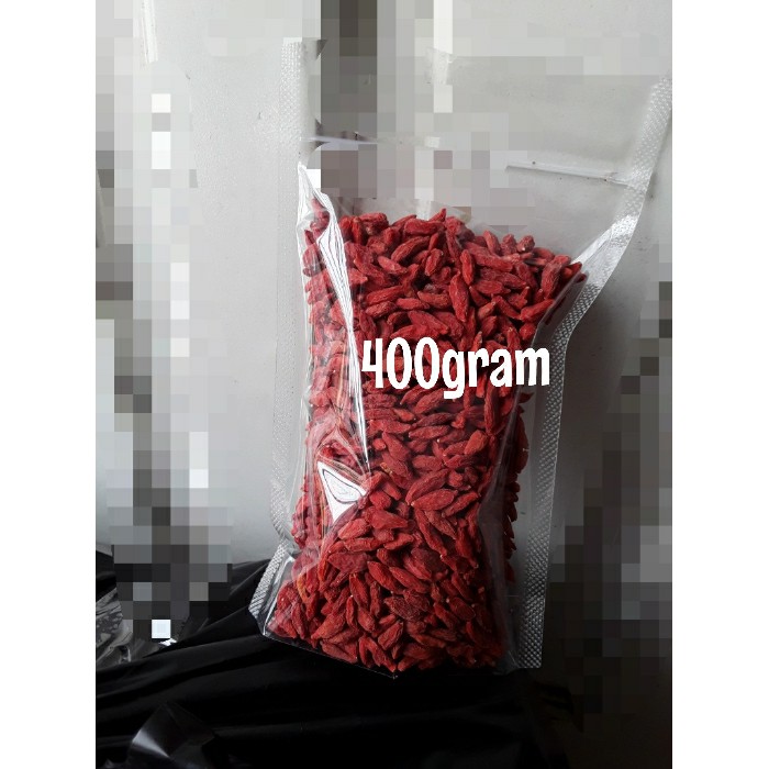

Terjual Dried goji berry 400gram Promo