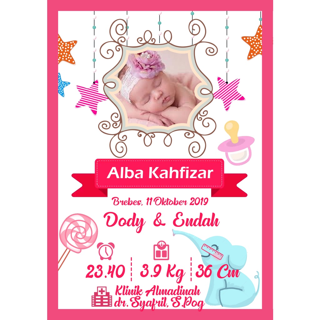 MILIKI DESAIN BIODATA BAYI HARGA TERJANGKAU BANYAK PILIHAN BIODATA ANAK BIODATA KELAHIRAN-2