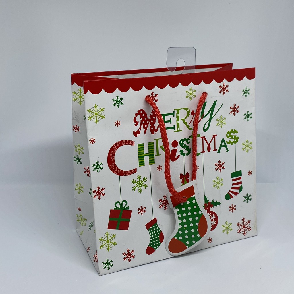 

Goodie Bag Tas Kertas Kecil Merry Christmas | Edisi Natal