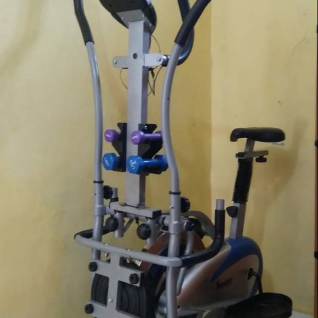 Orbitrack sepeda statis sepeda olahraga statik total fitness