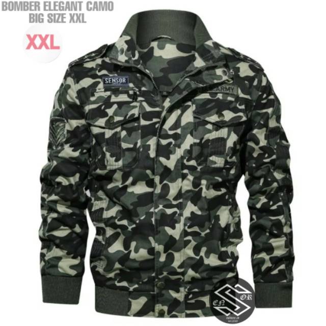 jaket bomber jaket bomber elegant camo jaket pria