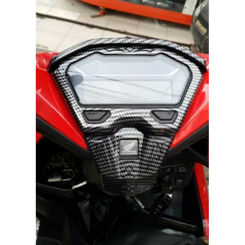 Cover tutup spidometer carbon Honda Vario 125 150