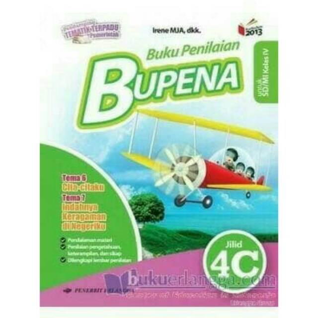 Bupena 4c Untuk Kelas 4 Sd Tema 6 7 Edisi Revisi Shopee Indonesia