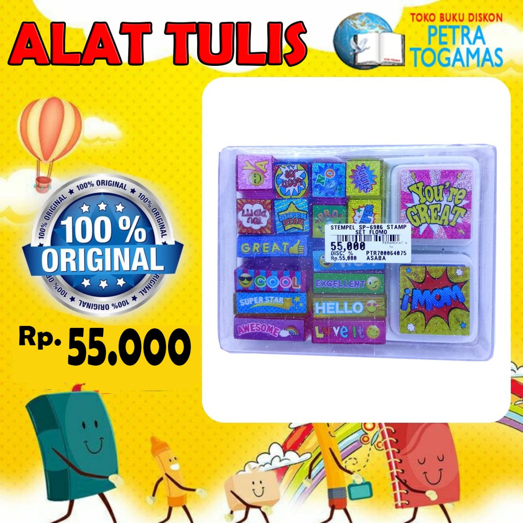 

STEMPEL SP-6906 STAMP SET FLOMO / 700064075
