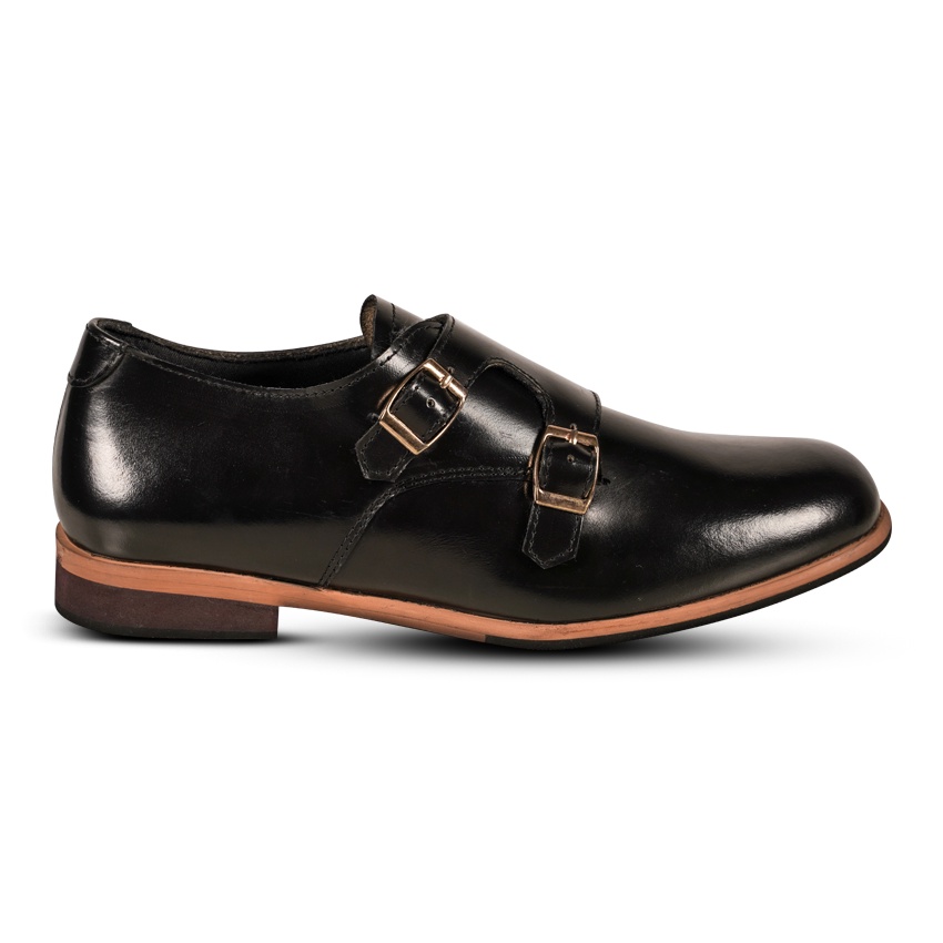 GILLY MONKSTRAP BLACK WOMEN SHOES - NAPPA MILANO