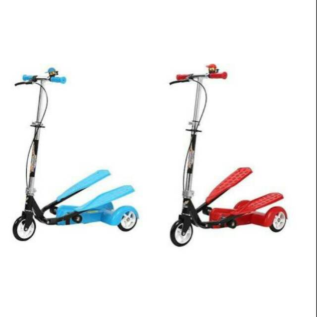 Skuter Pedal Wings - Skuter Genjot Dual Pedal - Otoped Genjot Wings