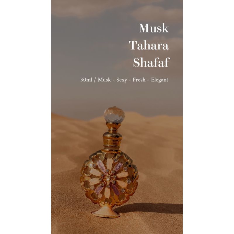 Misk Tahara Shafaf + Botol Cantik Original From Dubai