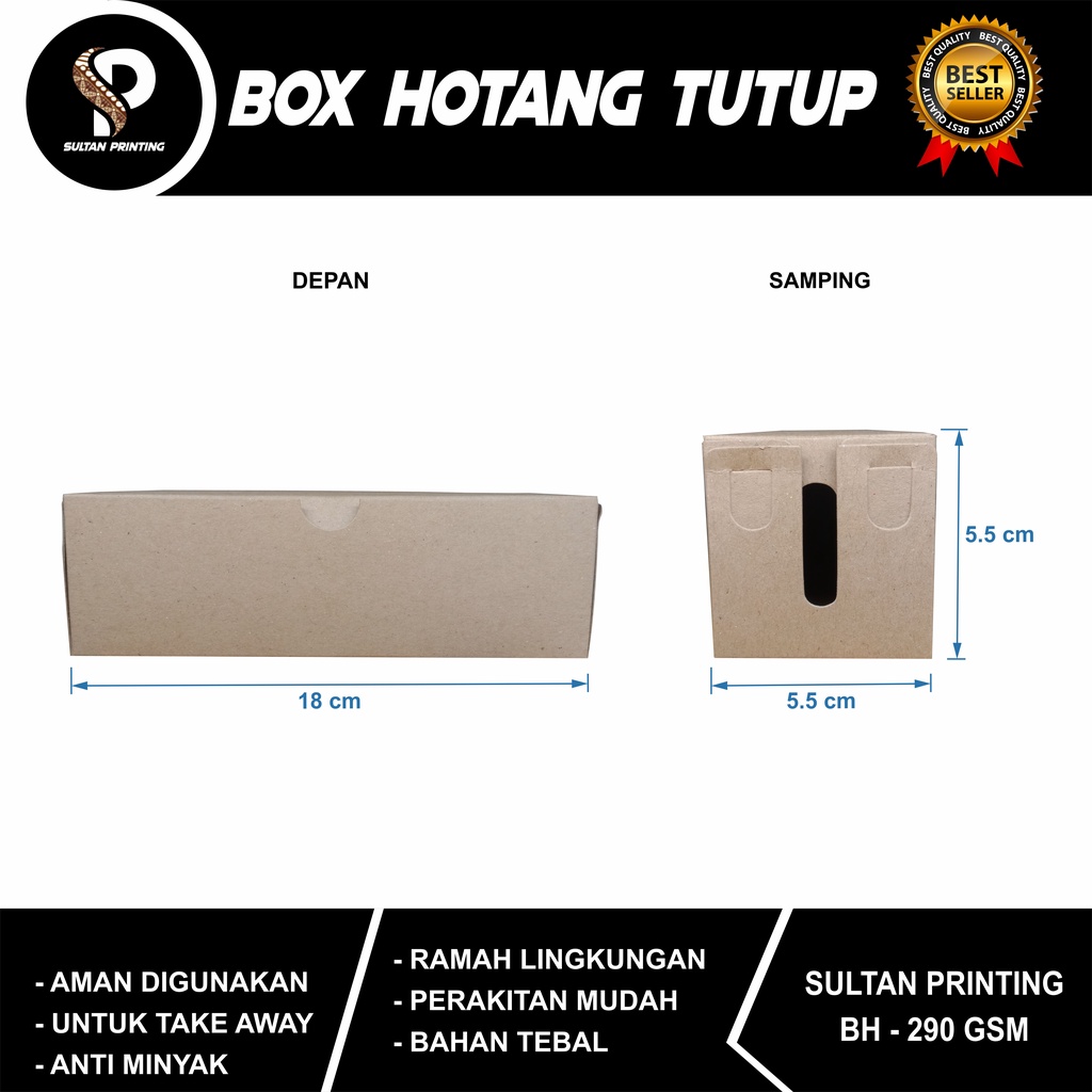 BOX HOTANG/BOX SOSIS/BOX CRON DOG