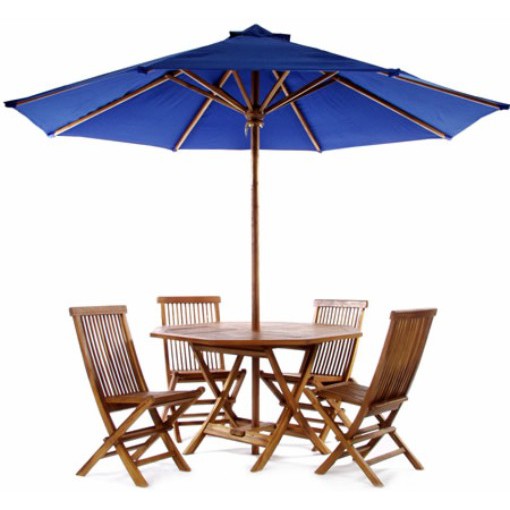 Meja & Kursi Jati Payung Taman