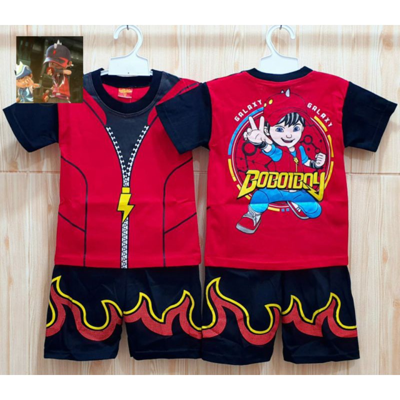 KOSTUM BAJU ANAK BOBOIBOY TERBARU TERLARIS / BAJU ANAK BOBOIBOY