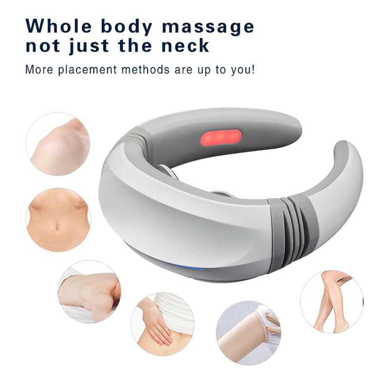 Alat Pijat Elektrik Terapi Leher Punggung Kaki Lengan Mesin Pijet Therapy Tubuh Electric Berkualitas