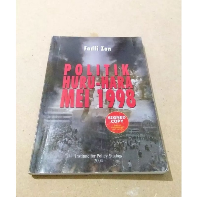 Politik Huru Hara Mei 1998 Fadli Zon