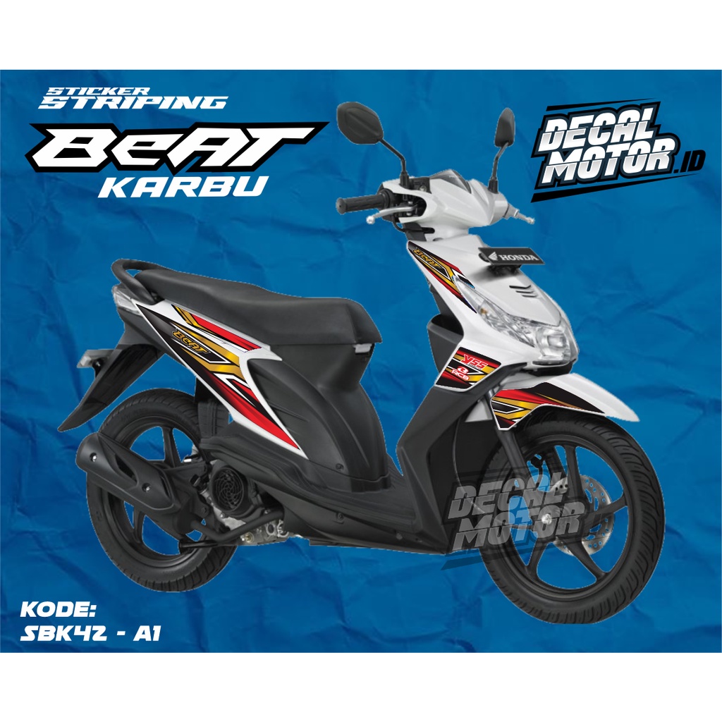 Striping Beat Karbu 2008 2009 2010 2011 2012 Modifikasi - SBK42