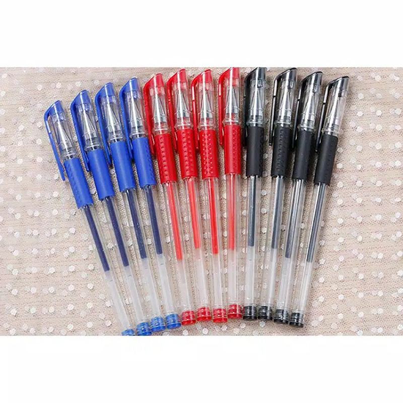 

Pulpen Gel / Bolpen Pena Pen Alat Tulis Gel Tebal 0.5 MM Perlengkapan Sekolah