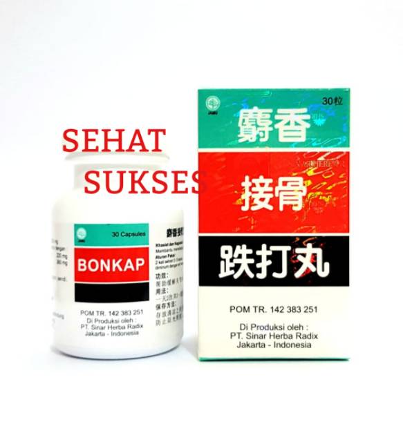 Bonkap (the musk fracture bone joining pill) - obat nyeri sendi