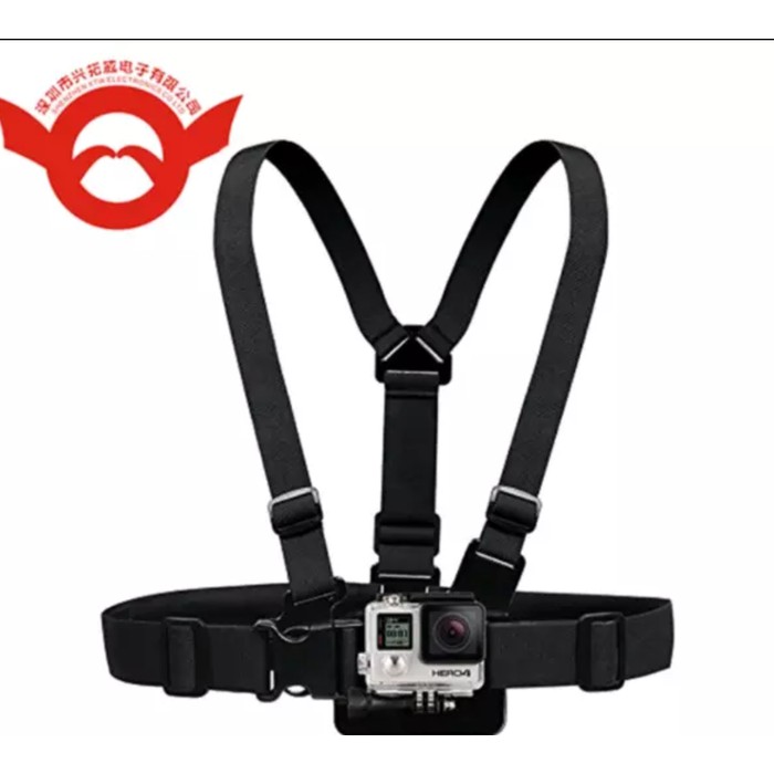 Gopro Adjustable Chest Body Harness Belt Strap Mount For Camera Action