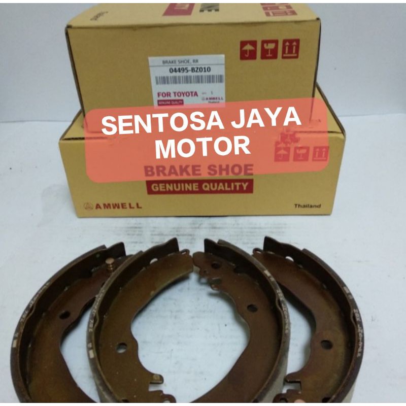 KAMPAS REM BELAKANG/BRAKE SHOE AVANZA XENIA