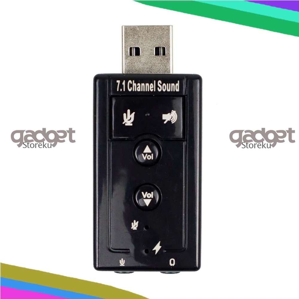 Sound Card USB 7.1 Channel Sound Card Adapter