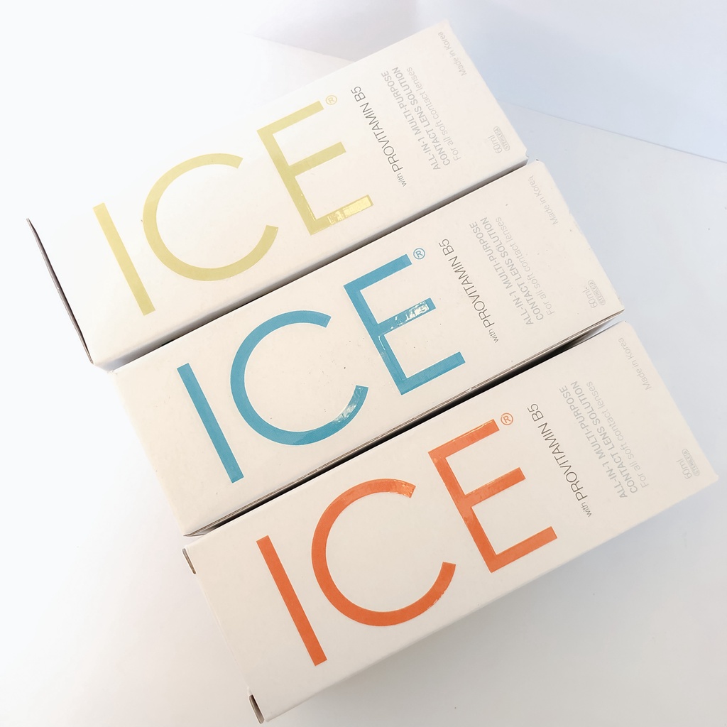 [✅COD]Air Softlens ICE 60ml / Cairan Softlens ICE 60ml / Air Pencuci Softlens