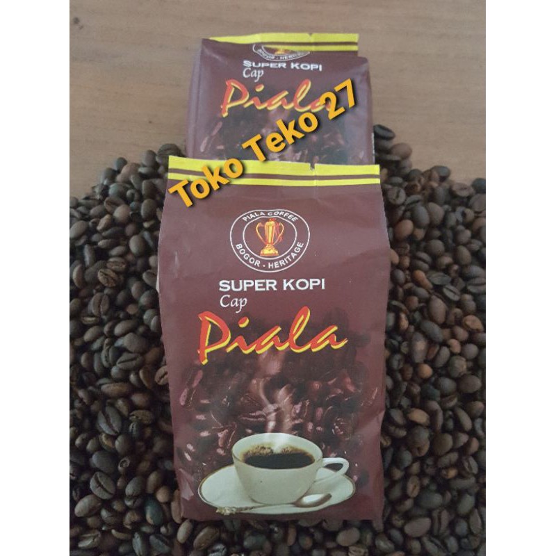 

KOPI CAP PIALA SUPER( KOPI LOKAL BOGOR) netto 250gr