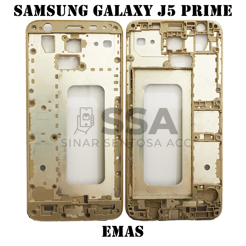 Tulang Tengah Middle Frame LCD Samsung Galaxy J5 Prime Original 100% Tulang Casing Bezel Bezzel Bazel Handphone HP Ori Original Awet Murah J5Prime