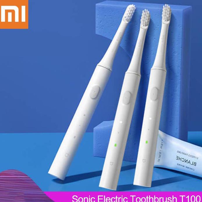 Xiaomi Mijia T100 Sonic Sikat Gigi Elektrik 1PCS - MES603 - White