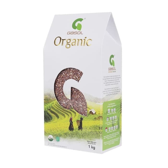 Gasol Beras Organic - Beras 1kg