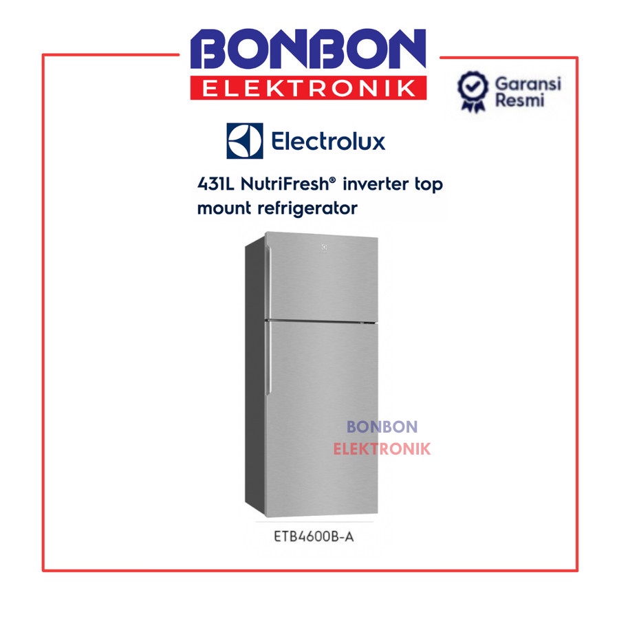 Electrolux Kulkas 2 Pintu ETB 4600 BA / ETB4600B-A / ETB 4600B-A