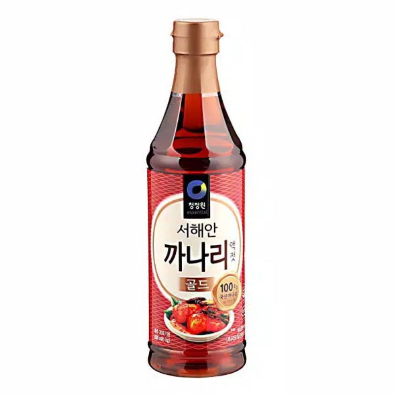 

Chung Jung One Kecap Ikan Canary Sauce Korea 500gr 까나리액젓