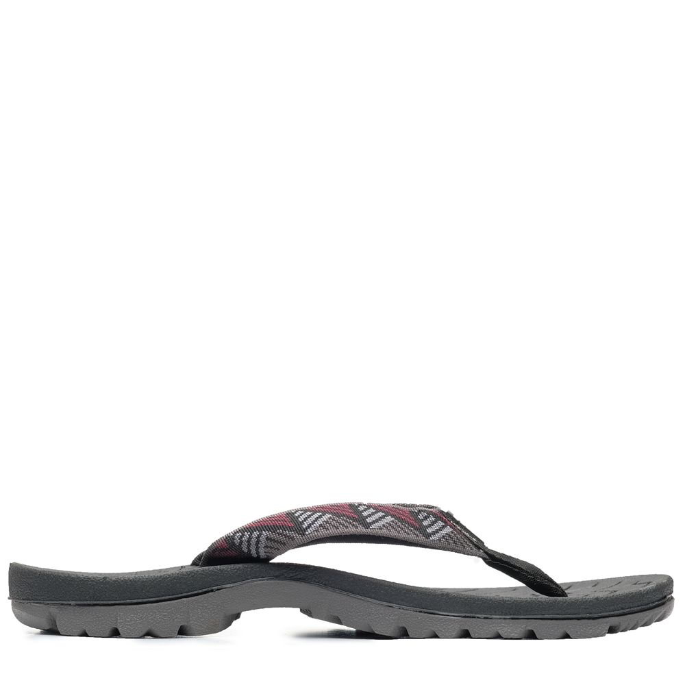 Eiger001 Sandal Basilisk Dakota 10 Sol Black, Red 5013 | Sandal Gunung