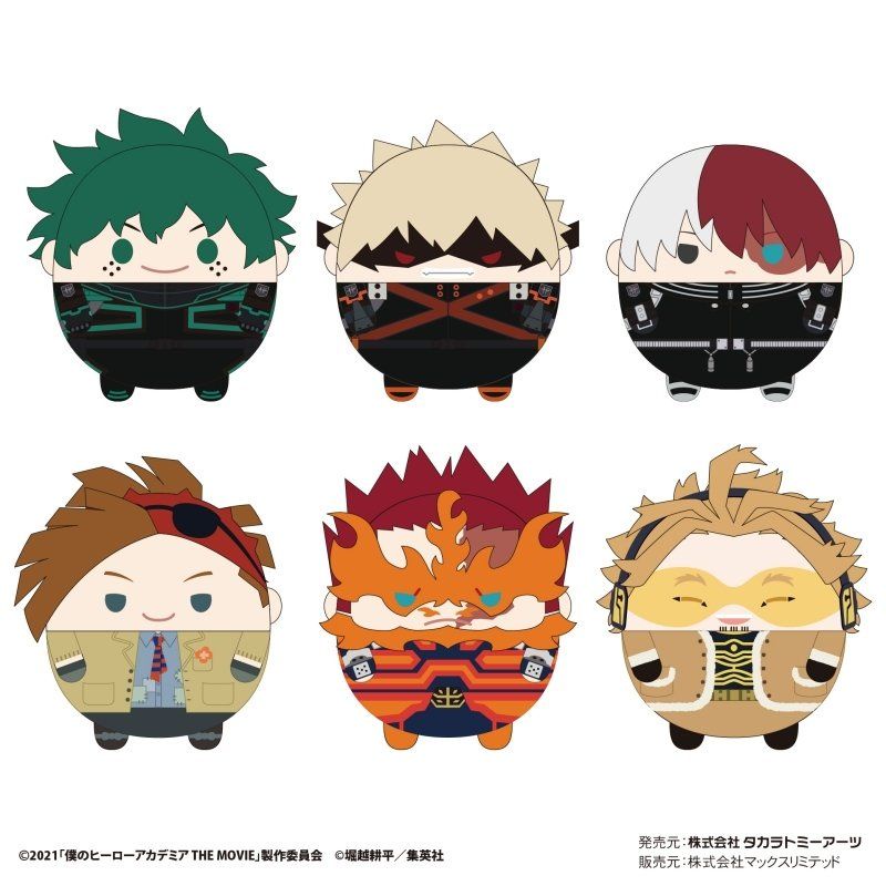 [PREORDER] FUWAKORORIN S BNHA / MHA MOVIE WHM PLUSH