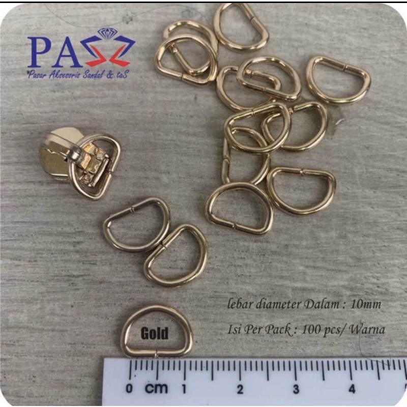 Ring D 1cm Harga Per 100pcs (Import)