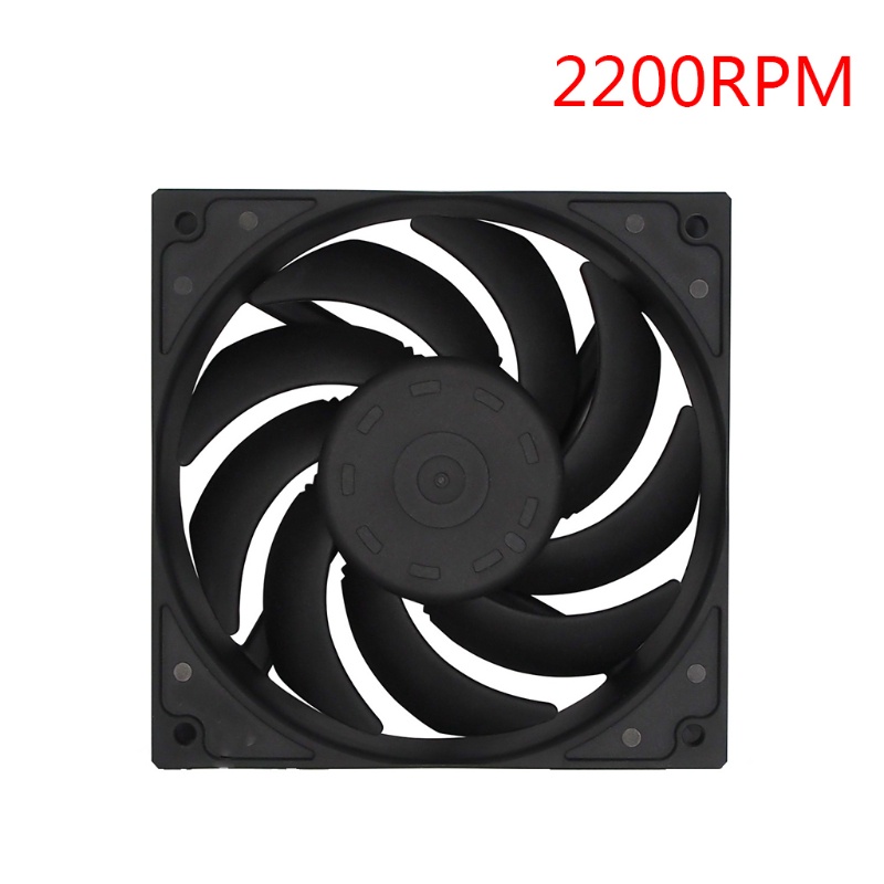 Bt CPU Radiator Sangat Tenang Untuk Case Fan High Speeed Silent PC Pendingin Cooler 12V 4