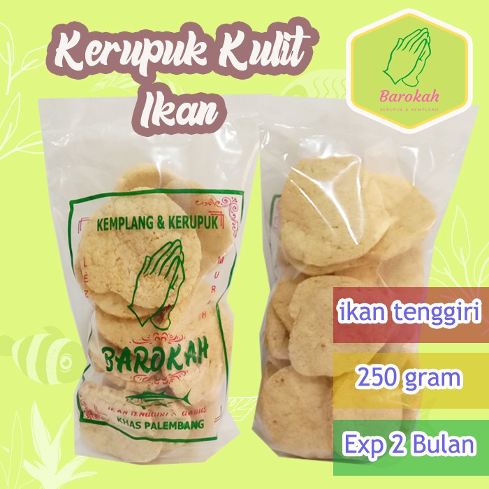 

Kemplang kulit ikan tenggiri kerupuk kulit kempelang ikan krupuk kulit snack jajanan makanan ringan