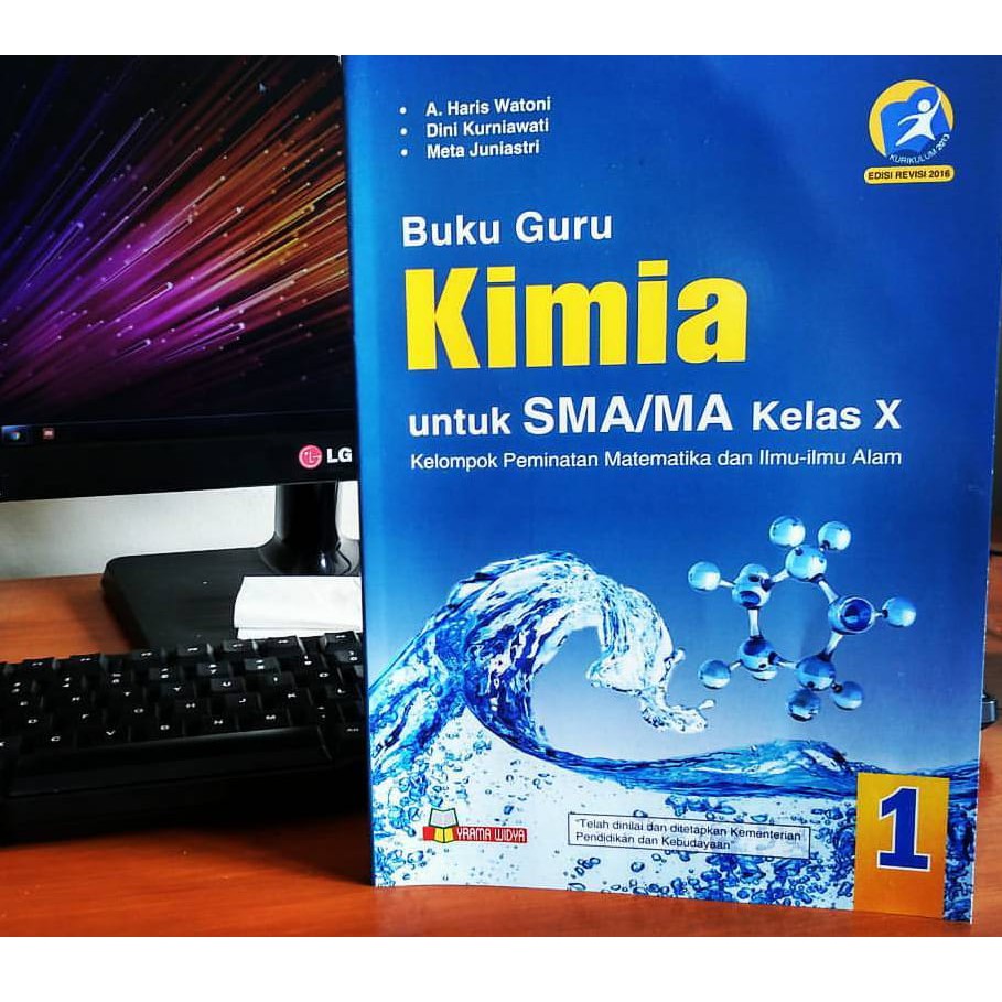 Buku guru kimia / buku kimia kelas 10 / buku paket kimia kelas 10 sma